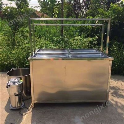 鲁晨豆皮机电气加热油腐竹机厂家批发图4