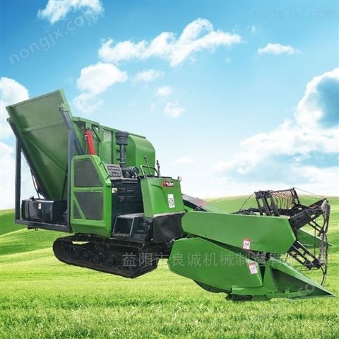 全自动履带式青储机粉碎收割机农用青贮机图5