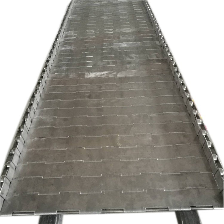 厂家供应不锈钢冲孔链板工业传动不锈钢输送板式链侧导轮拖轮链板图5