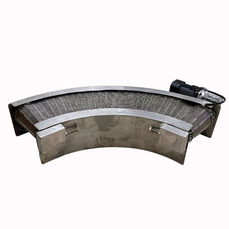 高温不锈钢链板输送机 茶叶烘干食品流水线链板爬坡提升机定做图5