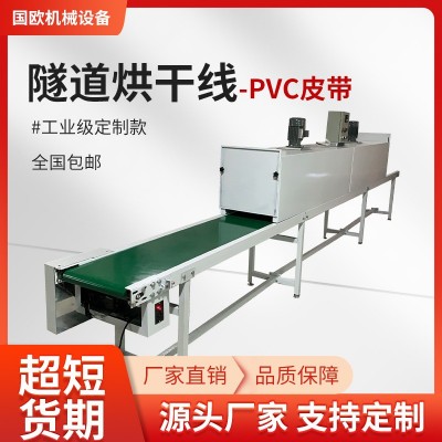 隧道炉烘干丝印烘干线胶水固化烘干炉喷漆五金高温塑胶烘干流水线