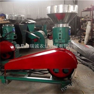 家用小型饲料颗粒机 牛羊秸秆颗粒饲料机平模 饲料机厂家图5