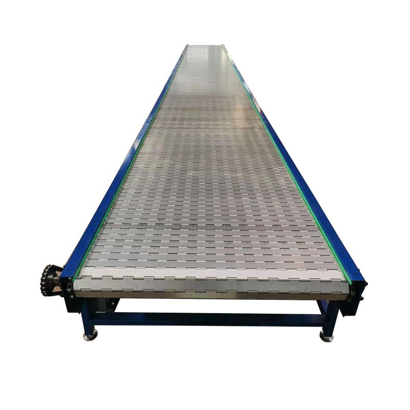 不锈钢输送机传送带流水线链板输送带平面爬坡提升链条输送流水线图5