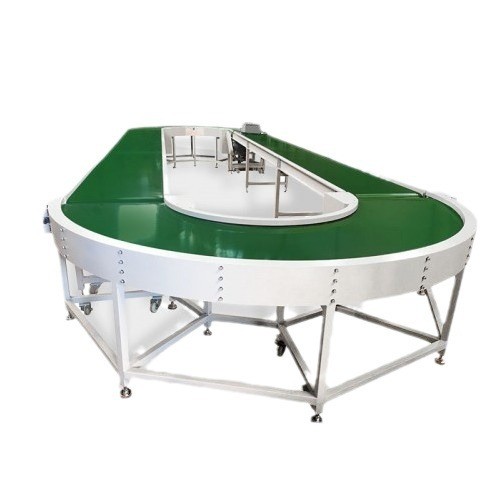 皮带输送机转弯机无缝对接速度可调60°-180°转弯各种皮带材质图5