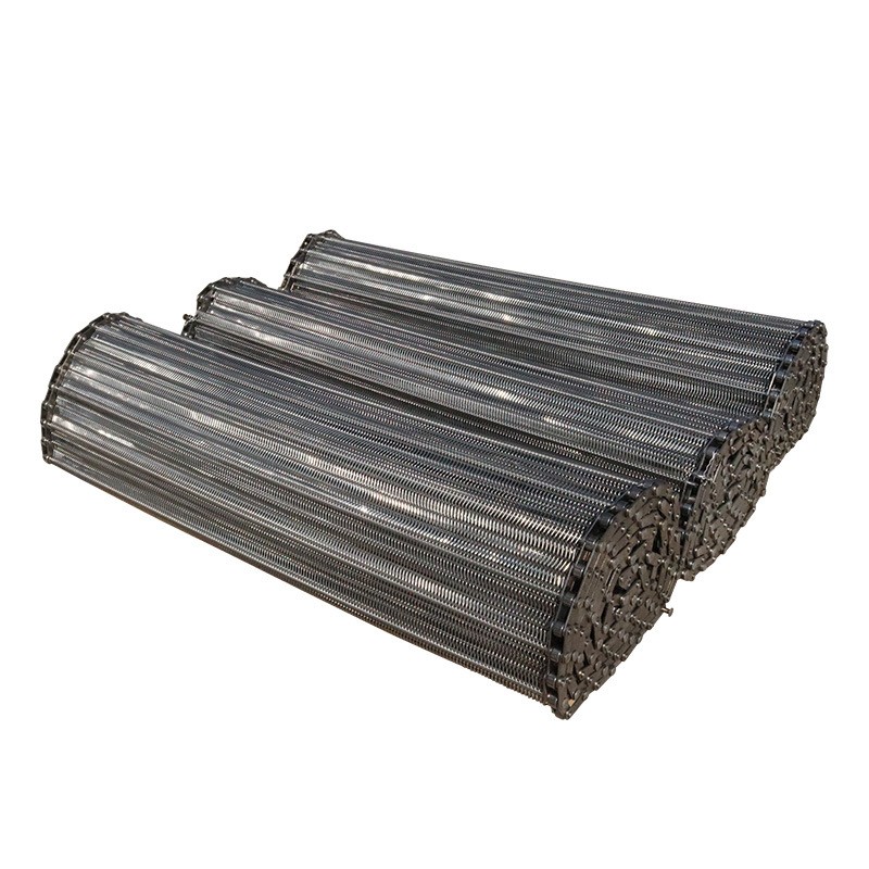 304不锈钢加密型金属网链隧道炉输送网带钢丝传送带201链条式网带图5