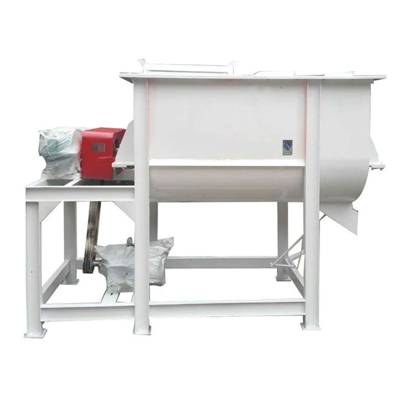 2000公斤卧式搅拌机2吨饲料搅拌机饲料厂养殖猪牛羊鸡混合拌料机图4