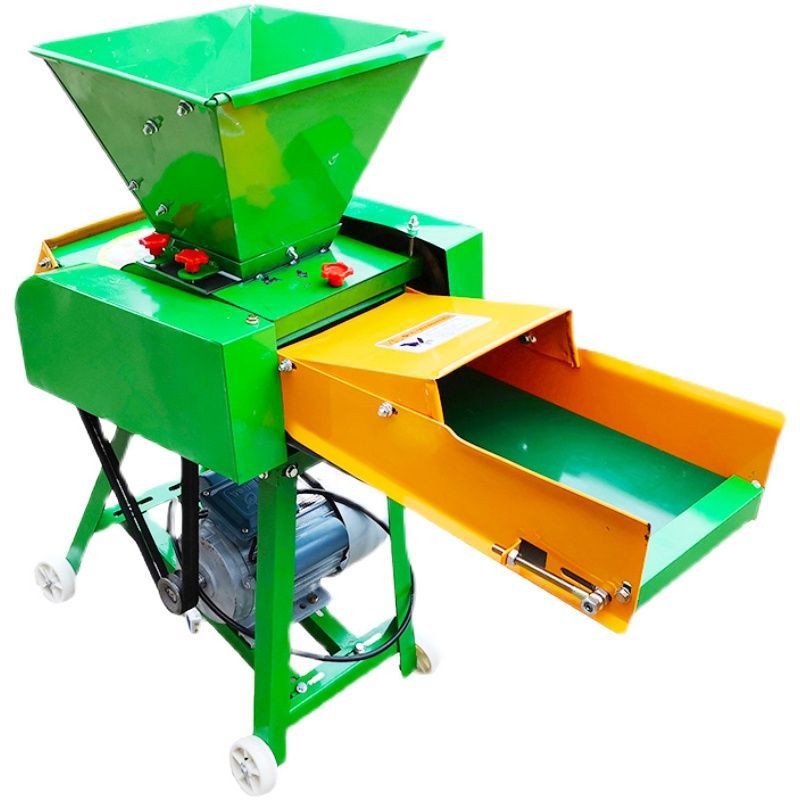 秸秆粉碎机铡草揉丝一体机干湿两用家用大型饲料养殖牛羊牧草切碎图5