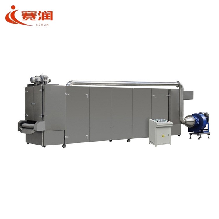 早餐玉米片生产线 即食谷物脆膨化机 牛奶冲泡谷物片生产设备图5