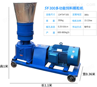 平模饲料颗粒机 饲料搅拌机 饲料粉碎机图4