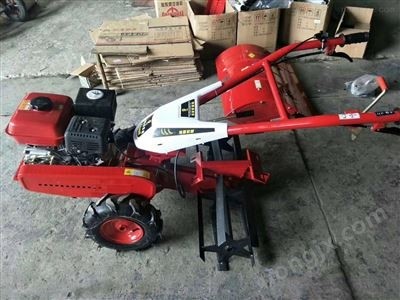 四驱微耕机松土机后旋式旋耕机培土机开沟机图2