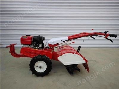 四驱微耕机松土机后旋式旋耕机培土机开沟机图3