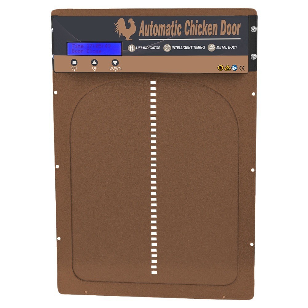 厂家现货 遥控开关防夹鸡舍门 太阳能定时光感自动开关鸡窝门图5