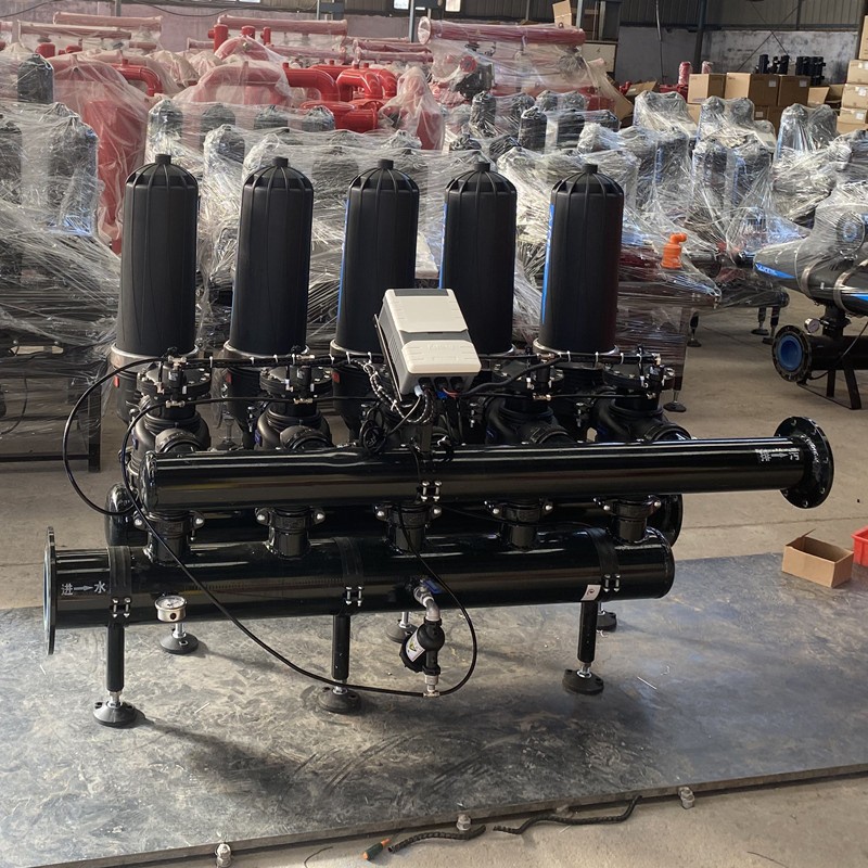 现货出售农业灌溉设备 密封性好 反冲洗叠片 砂石 离心过滤器图3