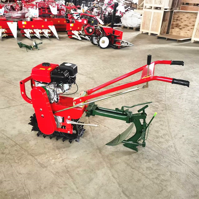 山地用小型耕地机 独轮链轨微耕机 柴油水冷小红牛犁地机图3