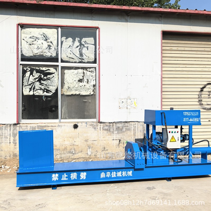 380伏电压劈柴机 液压木材破开机 电动卧式破柴机图4