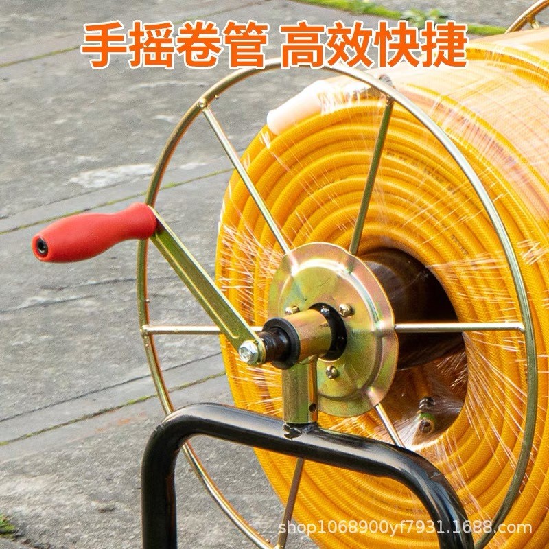 汽油打药机高压农用新式四冲程卷管一体农药果树园林消毒喷雾机器图4