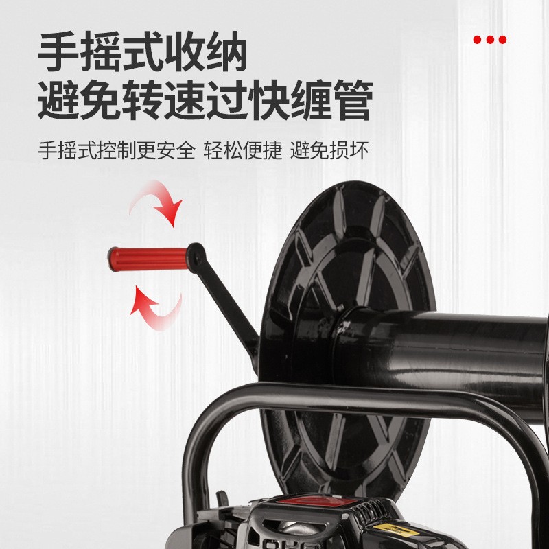 汽油打药机手推式电动打药机消毒养殖场专用农用高压四冲程喷雾器图3