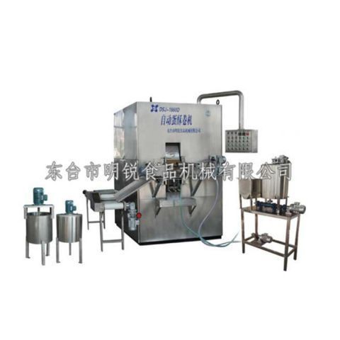 明锐食品机械 双线自动蛋卷机 全自动注芯蛋卷生产线