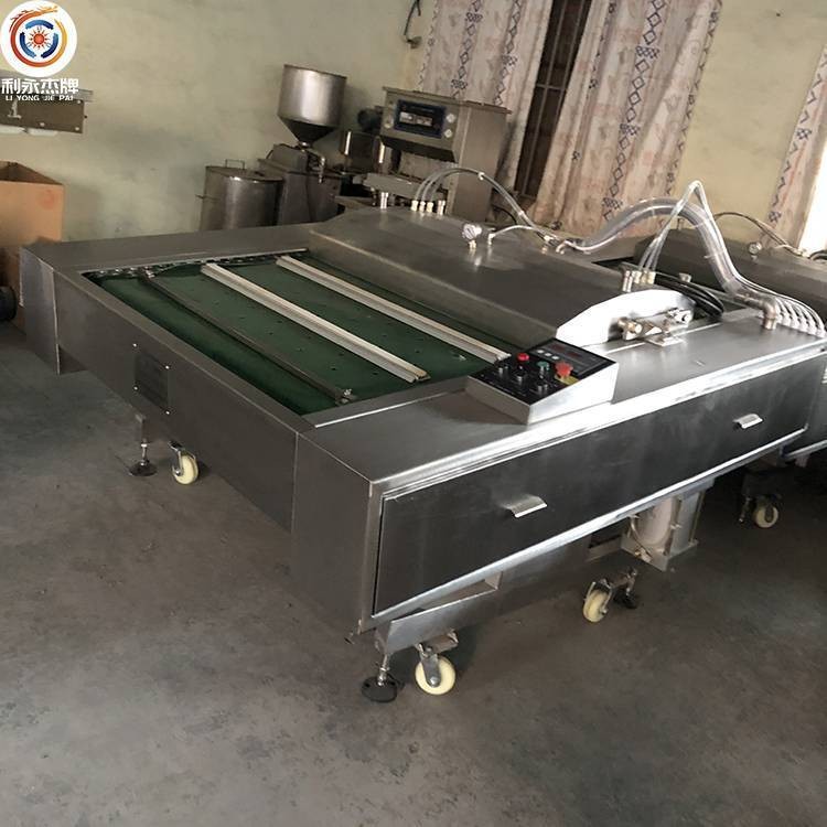 酸菜全自动包装机 利永杰牌预制菜真空机 滚动式机械封口机图3