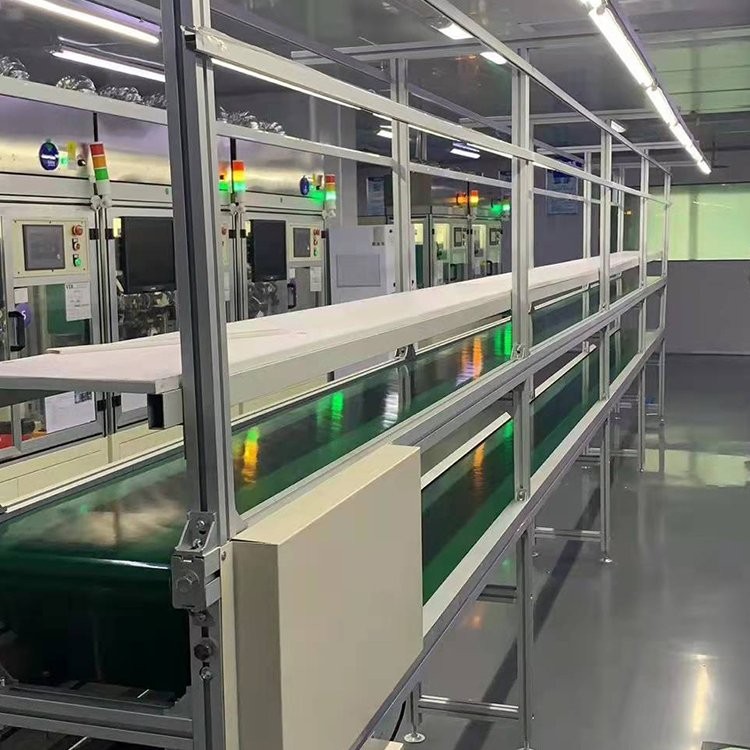 昱迪机械 车间装配组装 自动化流水线 不锈钢铝合金材质图3