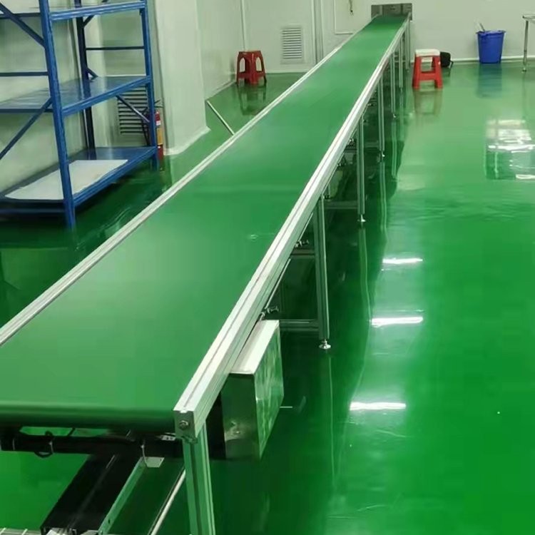 电子厂用不锈钢流水线 轻型皮带输送机生产车间用图3