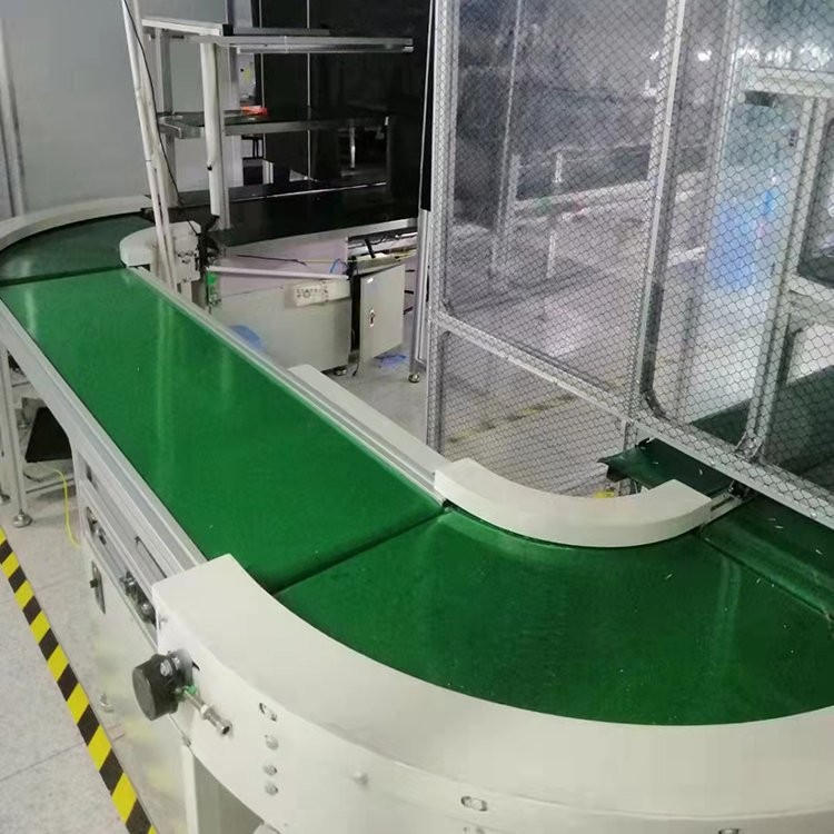 电子厂用不锈钢流水线 轻型皮带输送机生产车间用图5