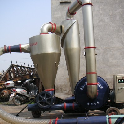 小麦 超远距离输送 大型吸粮机 50年大品牌 马路图4