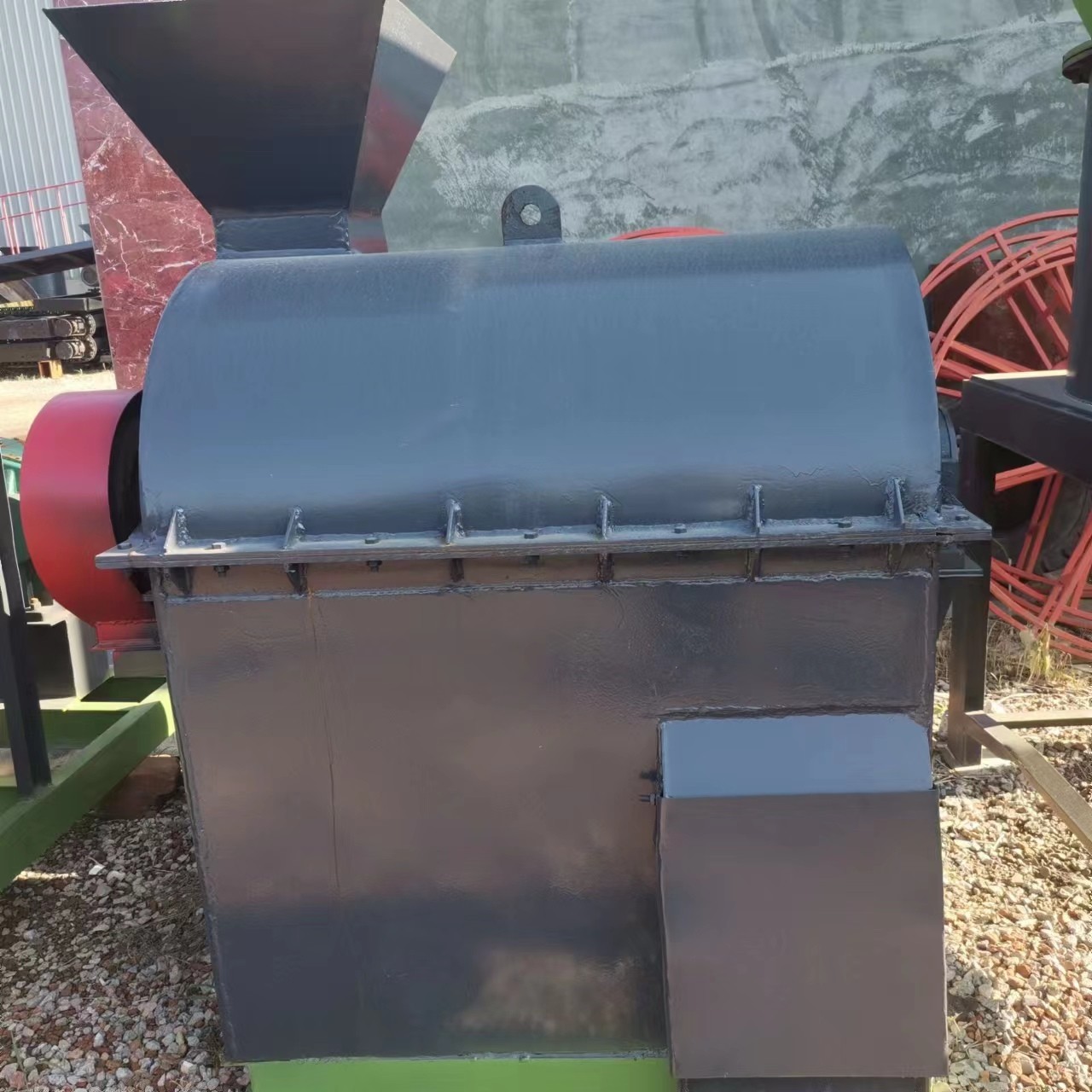 有机肥粉碎机 复合肥设备 干湿物料破碎机 肥料生产线 粪便加工机器图4