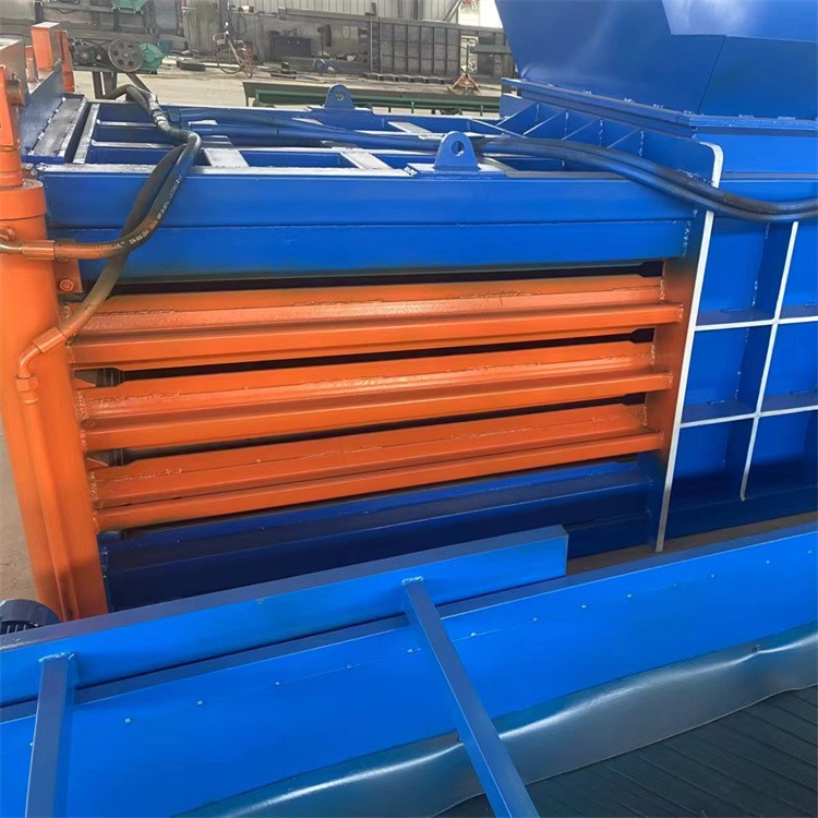 废衣物液压打包机 薄膜捆包机 大型卧式压块机图4