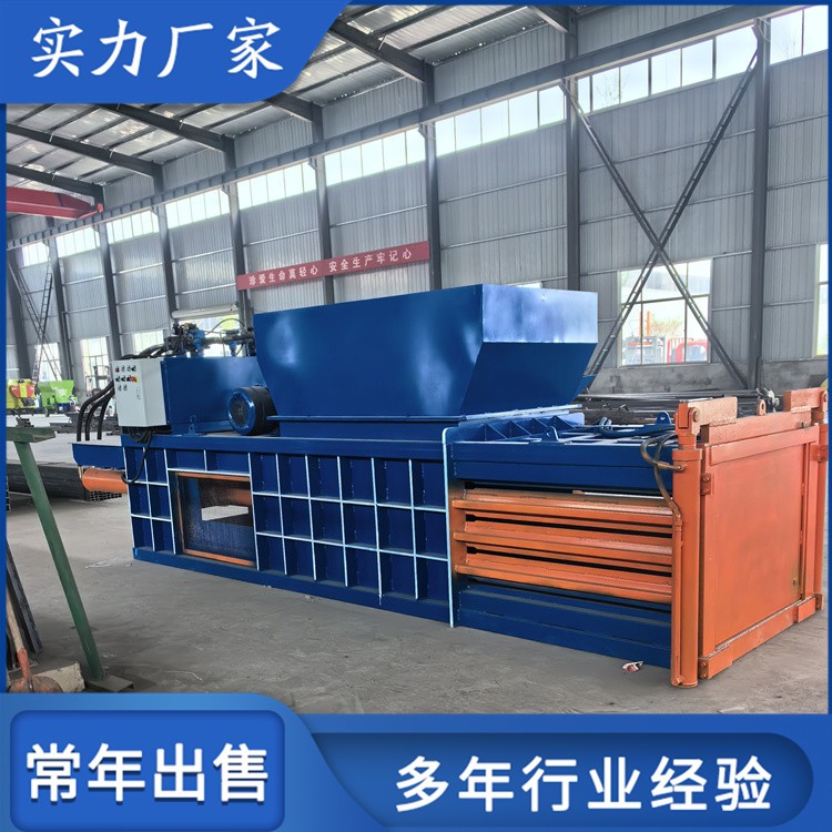 废纸箱压包机 卧式液压打包机 塑料瓶易拉罐压缩机图2