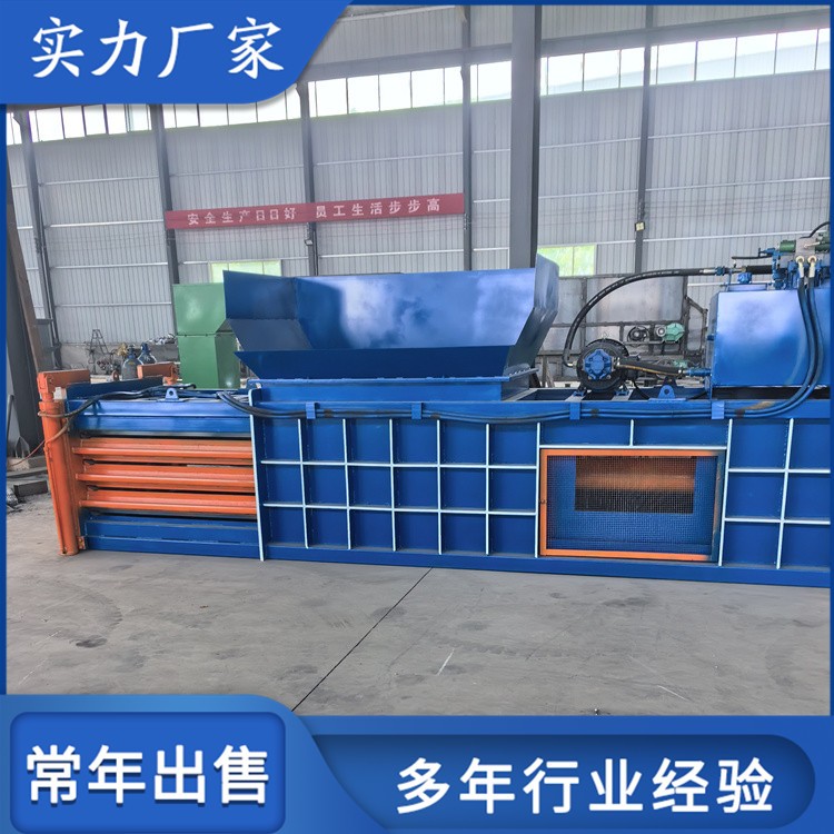 废纸箱压包机 卧式液压打包机 塑料瓶易拉罐压缩机图4