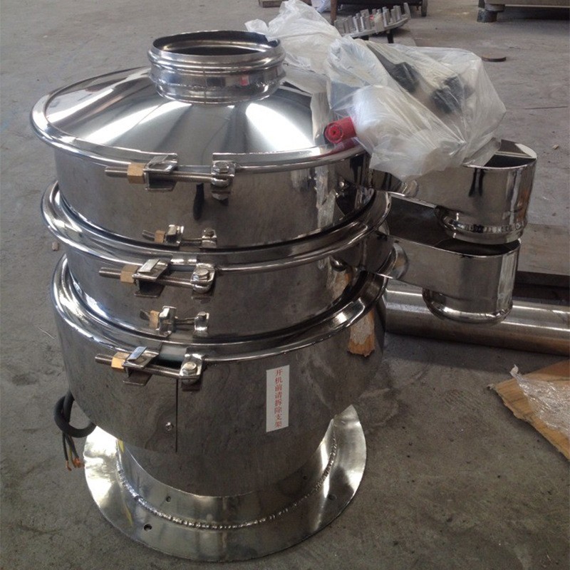 圆形振筛机 粉末不锈钢振动筛应 山楂粉螺旋藻粉圆形振动筛旋振筛图2