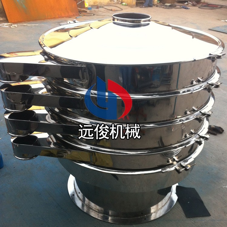 长期供应不锈钢圆振动筛 粉末涂料生产设备食品振动筛分机图4
