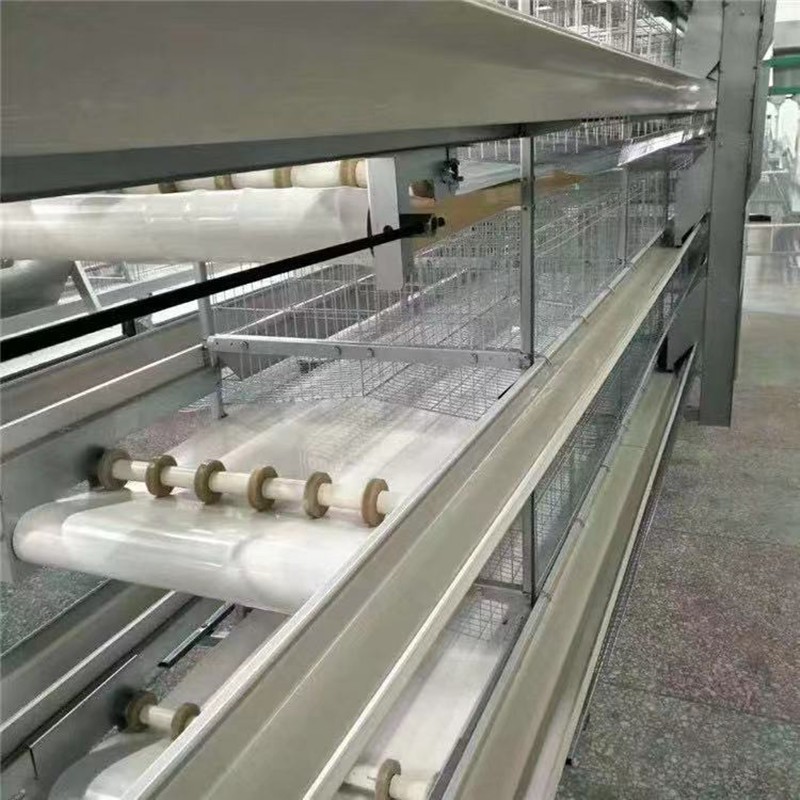 厂家批发全自动小层叠蛋鸡养殖笼具笼养鸡用设备三层四层蛋鸡笼图4