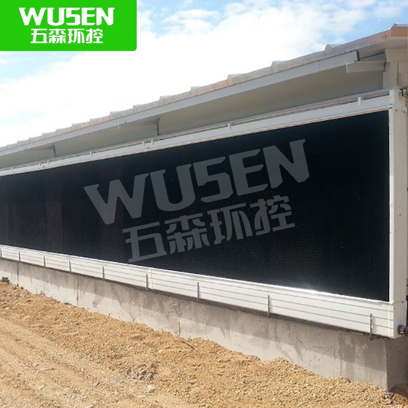 塑料湿帘 塑胶降温水帘 除尘除臭湿帘 蜂窝式湿帘PVC水帘湿帘图4