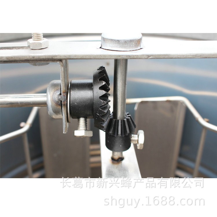 加厚不锈钢手动摇蜜机 。大框分离摇蜜机 甩蜜养蜂工具厂家图5