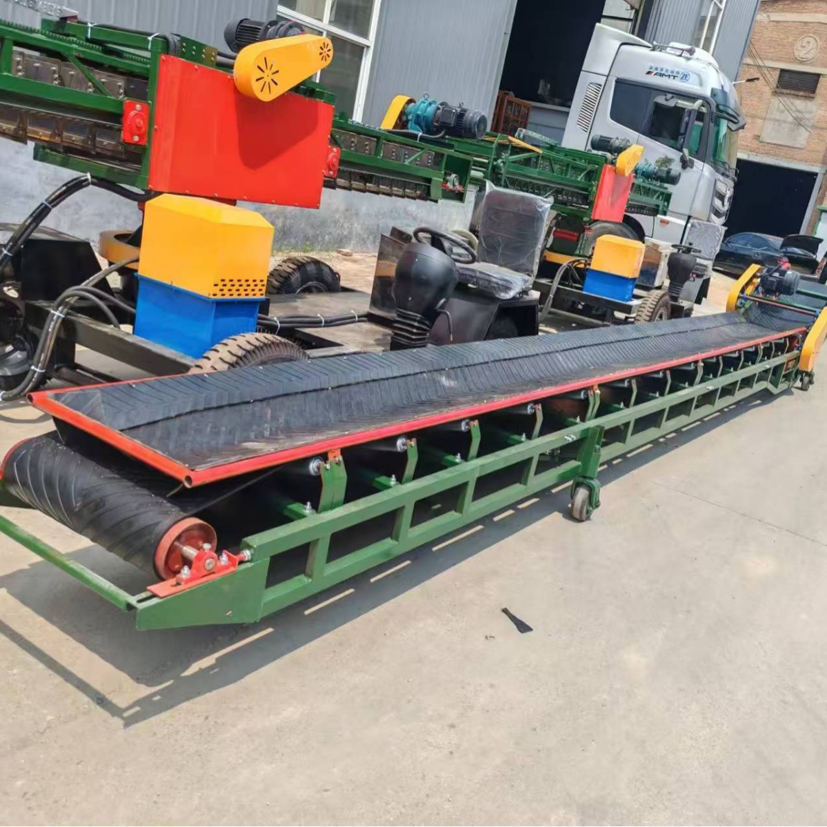 粮库散粮侧卸卸粮机 移动式汽车散料接收机 小麦玉米卸粮输送机图2