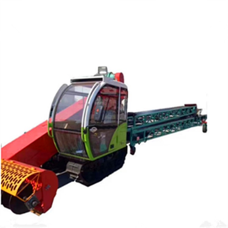 大型粮食出仓机 履带式扒谷机可转向伸缩刮板式散粮扒粮机图5