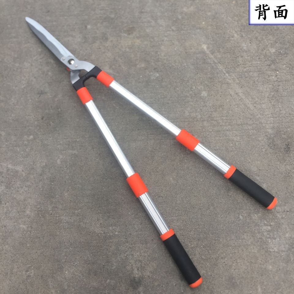 墨牛可伸缩草坪剪绿篱剪刀园艺剪修枝剪果树枝剪绿化造型剪大花剪