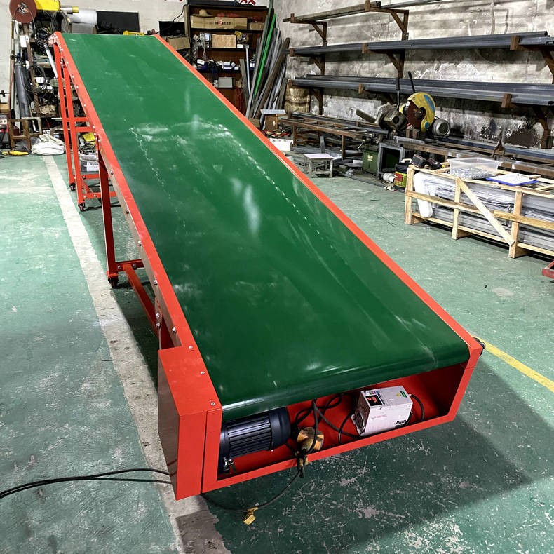 皮带输送带物流传送带装卸输送机防滑爬坡机小型升降输送带传送机图4