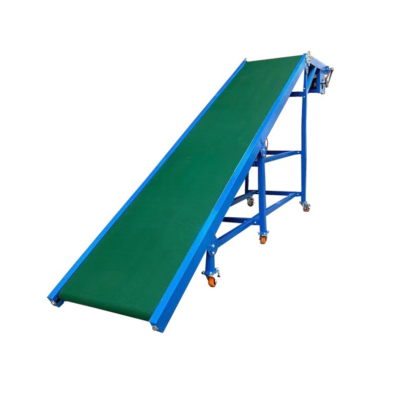 皮带输送带物流传送带装卸输送机防滑爬坡机小型升降输送带传送机图5