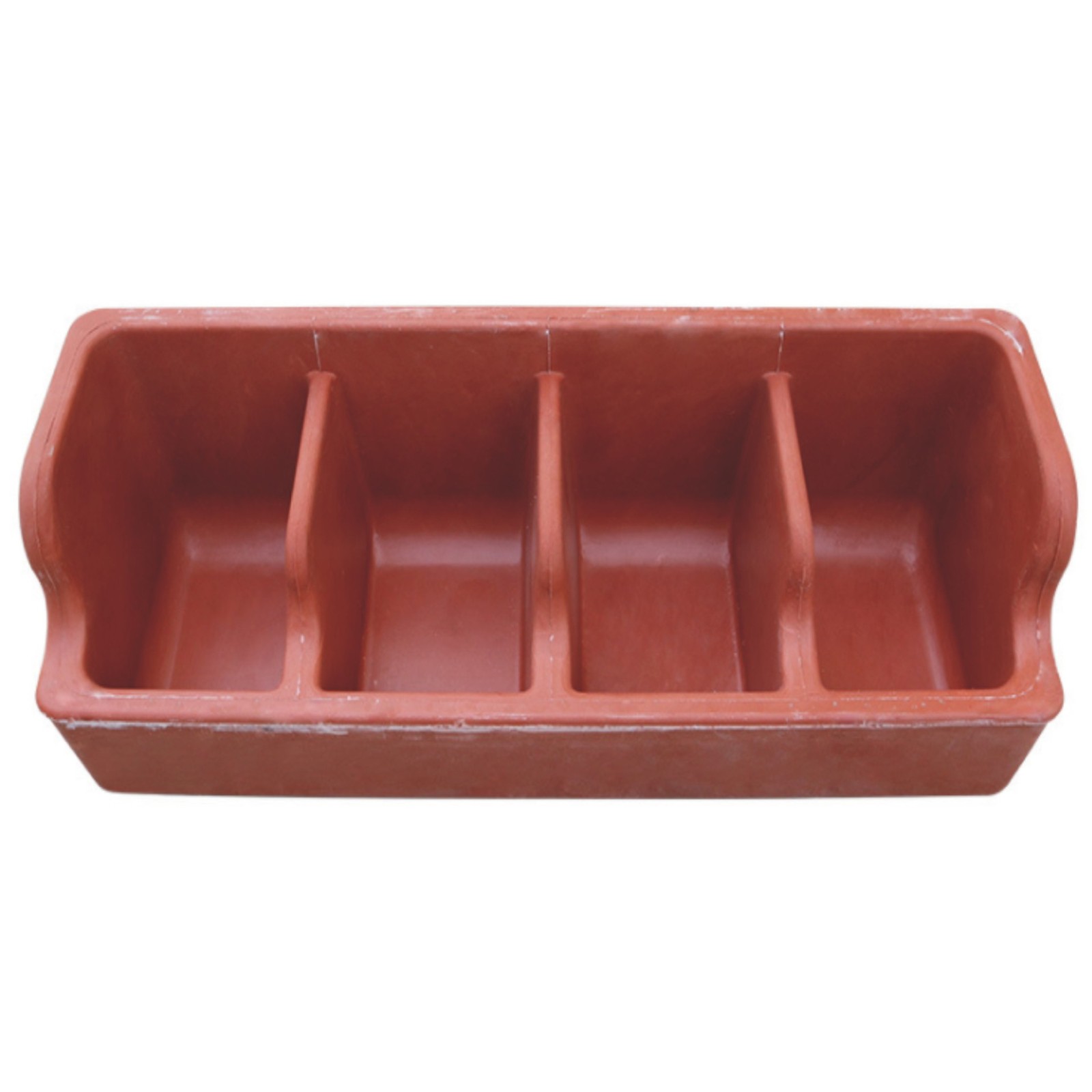 加厚复合仔猪料槽 猪食槽 产床保育补料槽塑料槽养殖采食料槽现货图4