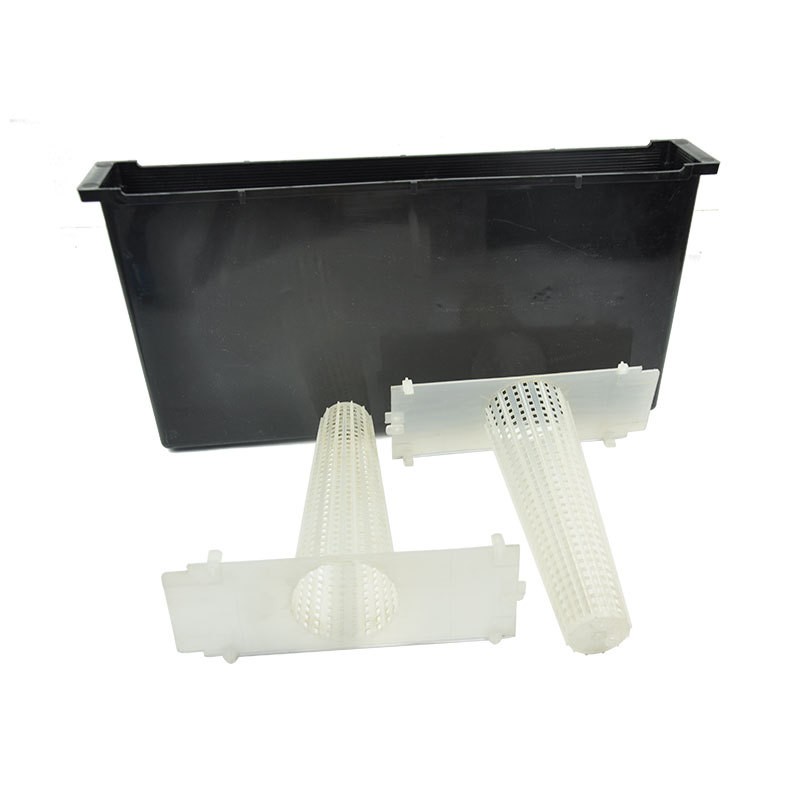 多甜蜜 现货蜜蜂饲喂器养蜂工具 喂水器黑色塑料方形带内网饲喂器图5