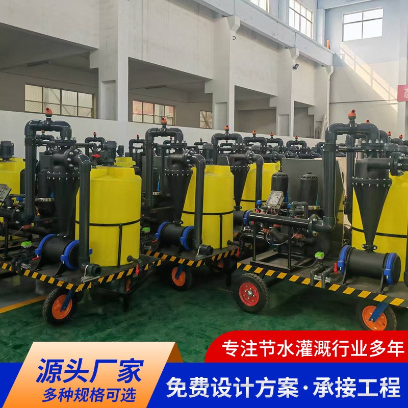 移动水肥机灌溉车高标准农田玉米大豆单产提升移动式水肥一体机图4