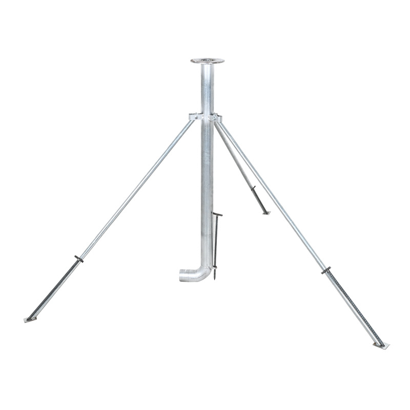 厂家镀锌喷灌三角支架农田全套浇地园林灌溉重型喷枪法兰支架图5