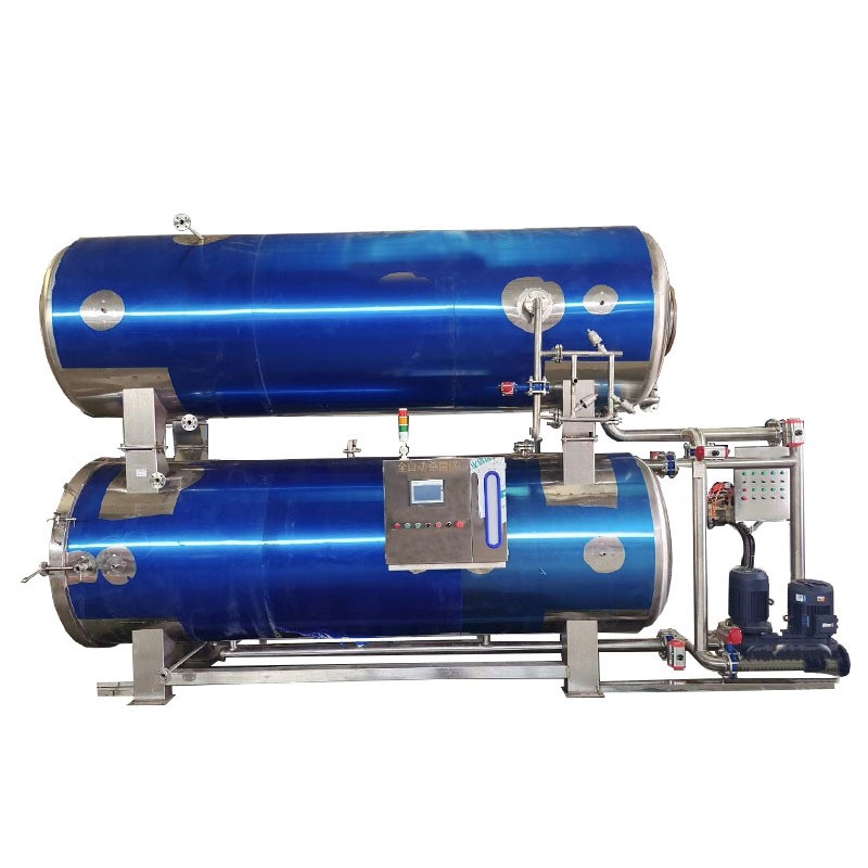 嘉兴粽子杀菌锅真空包装高温高压粽子灭菌设备食品级不锈钢规格多图5