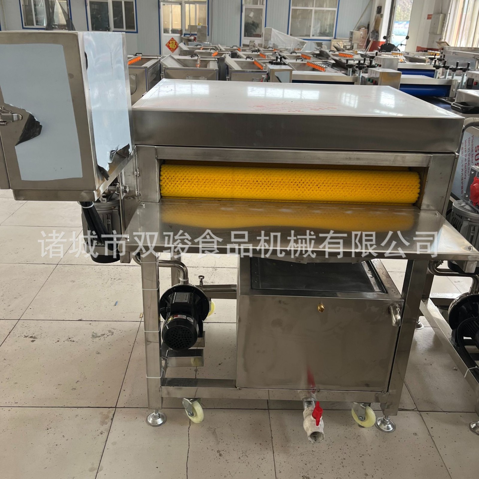 批量供应小型粽叶清洗机苇叶清洗设备全自动连续式粽子加工设备图2