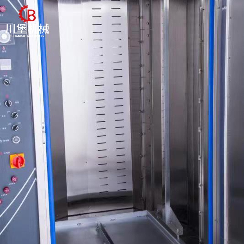 柏川热风旋转炉商用全自动烤炉16/32/64盘蛋糕面包食品烘焙烤箱炉图3