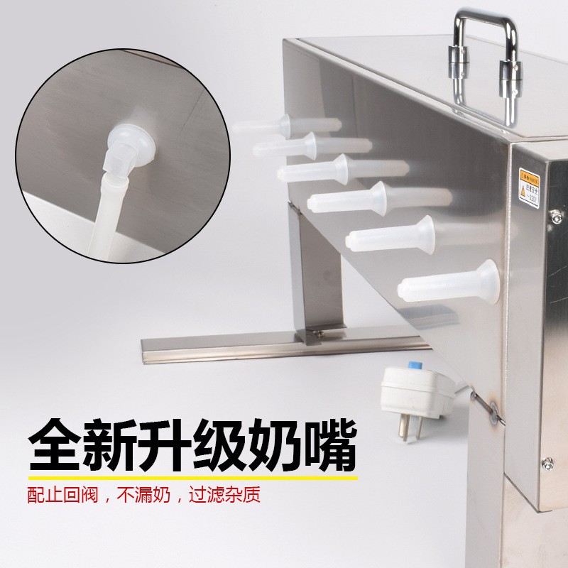 不锈钢奶妈机仔猪仿生哺乳羔羊小猪仔恒温补奶神器自动喂奶器兽用图2