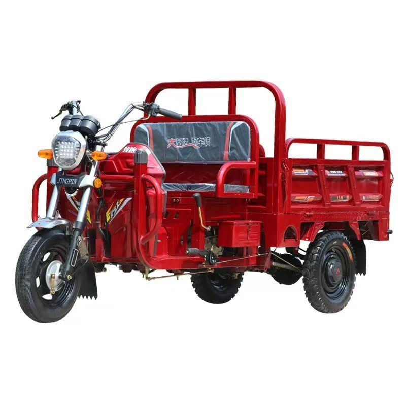 三轮燃油摩自卸托车家用货运农用车汽油摩托翻斗车图5